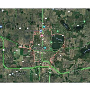 7.2-Waseca MN Satellite View